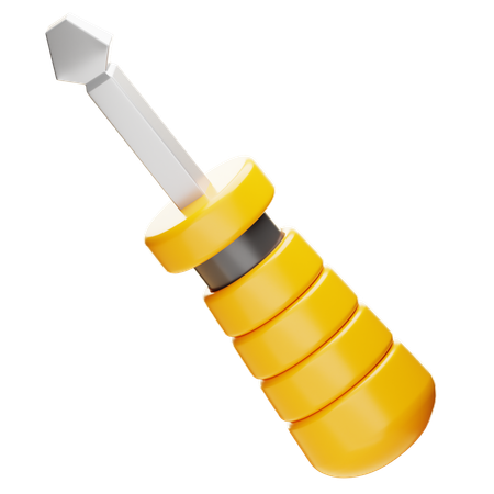 Destornillador  3D Icon