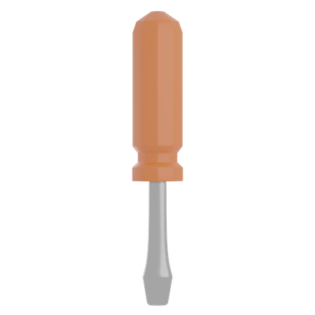 Destornillador  3D Icon