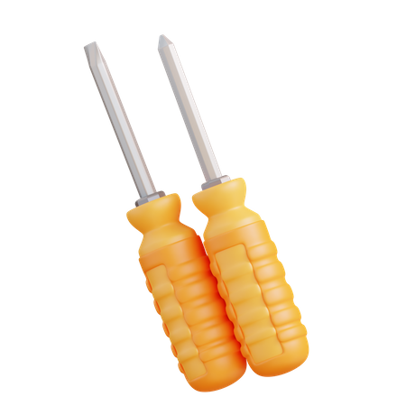 Destornillador  3D Icon