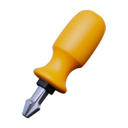 Destornillador  3D Icon