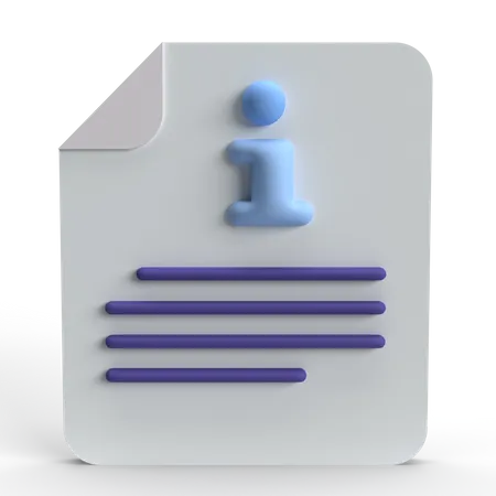Detail Information  3D Icon