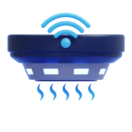Détecteur de fumée intelligent  3D Icon