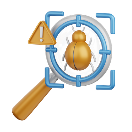 Détection de bugs  3D Icon