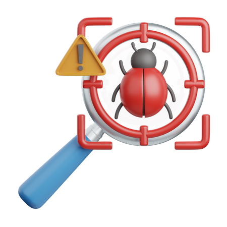 Détection de bugs  3D Icon