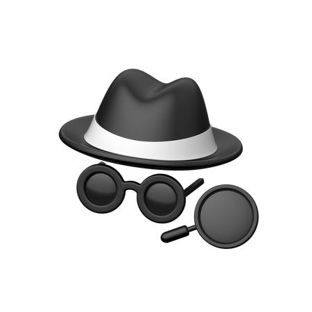 Detective  3D Icon