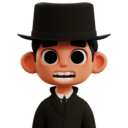 Detective  3D Icon