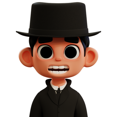 Detective  3D Icon