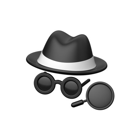 Detective  3D Icon