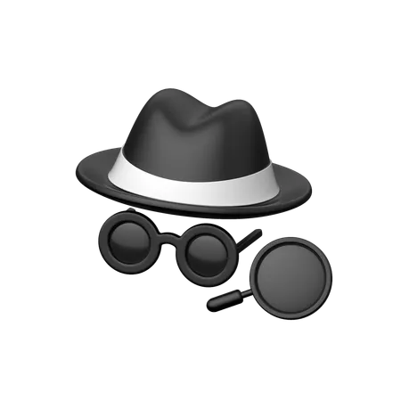 Detective  3D Icon