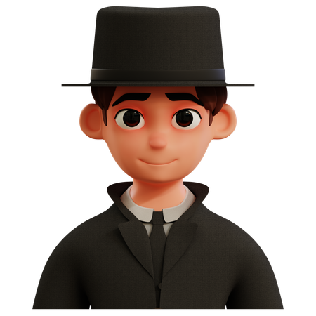 Detective Avatar  3D Icon