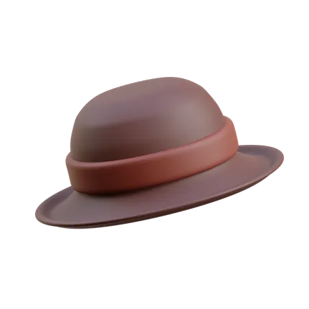 Detective Hat  3D Icon