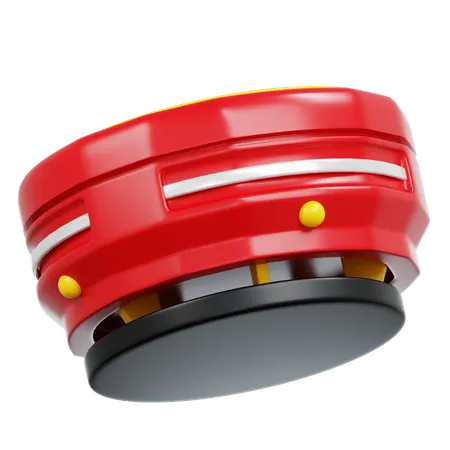 Detector de fumaça  3D Icon