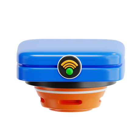 Detector de humo  3D Icon