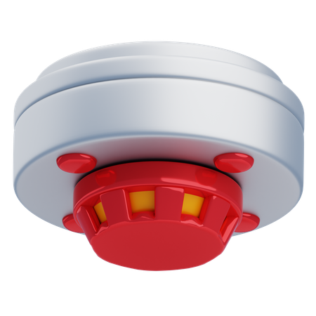 Detector de humo  3D Icon