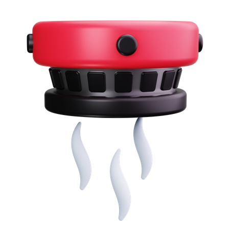 Detector de humo  3D Icon