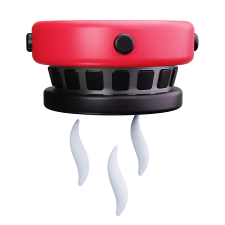 Detector de humo  3D Icon