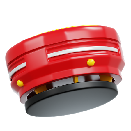 Detector de humo  3D Icon