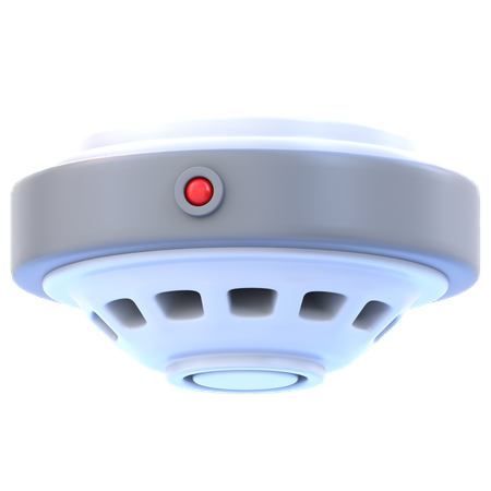 Detector de humo  3D Icon