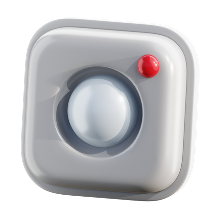 Detector de movimiento  3D Icon