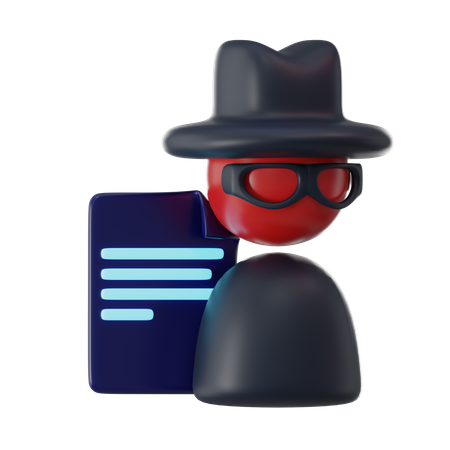 Detektiv  3D Icon