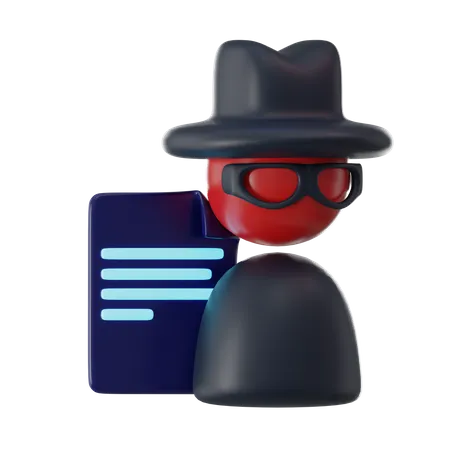 Detektiv  3D Icon