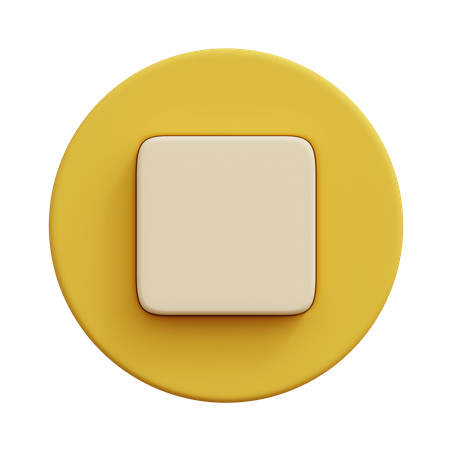 Detener  3D Icon