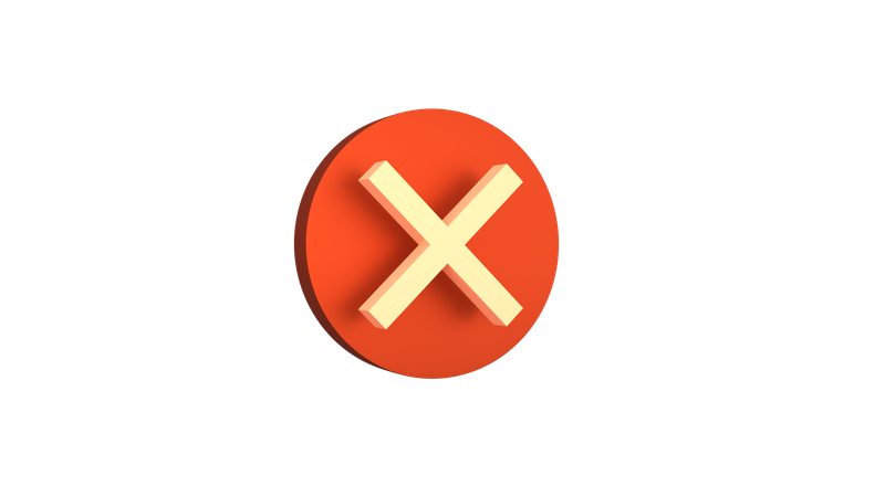 Detener  3D Icon