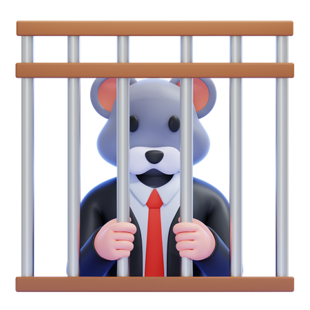Detenido por corrupción  3D Icon