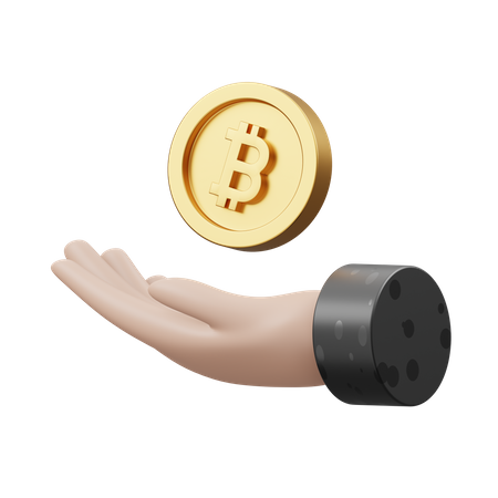 Détenteur de bitcoin  3D Icon