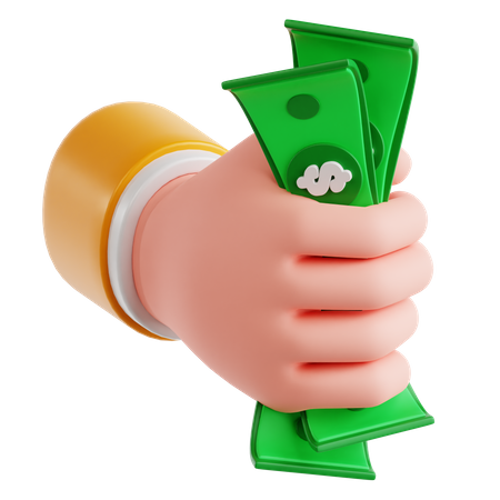 Retenção de dinheiro  3D Icon