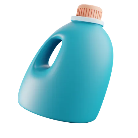 Detergent Bottle  3D Illustration