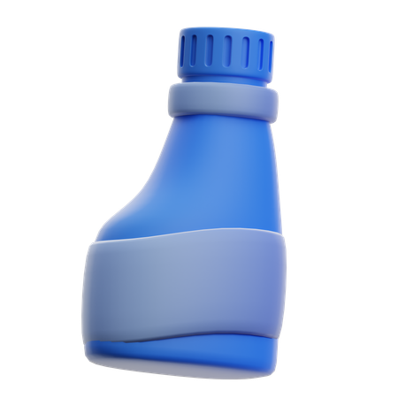 Detergent Bottle Spray  3D Icon