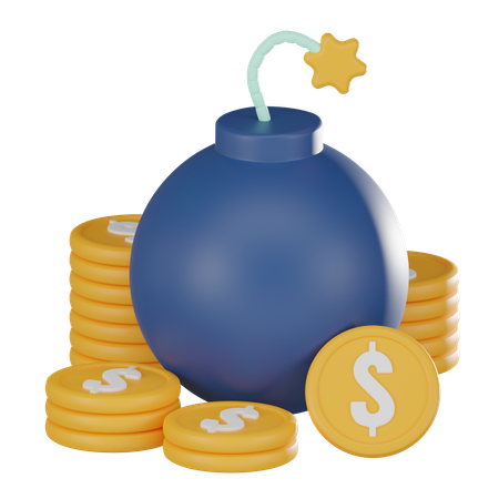 Deuda  3D Icon