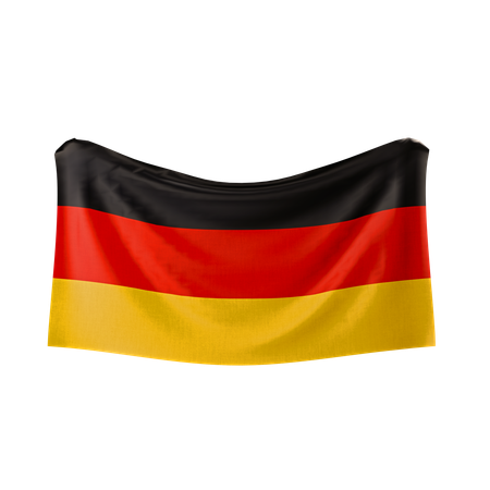 Deutschland Flagge  3D Icon