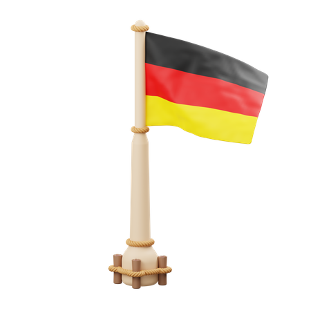 Deutschland Flagge  3D Icon