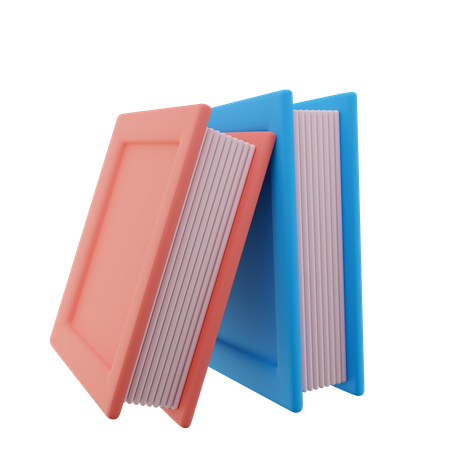 Deux livres  3D Icon