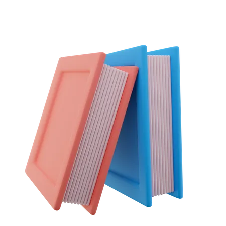 Deux livres  3D Icon