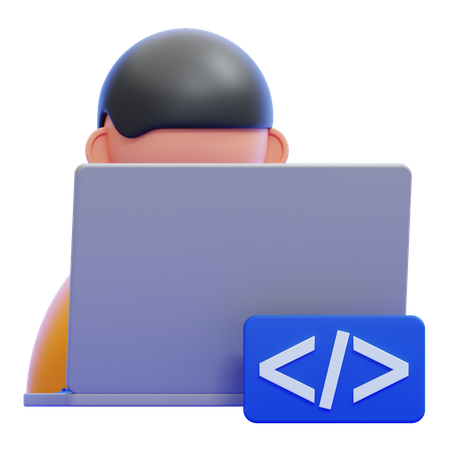 Developer  3D Icon
