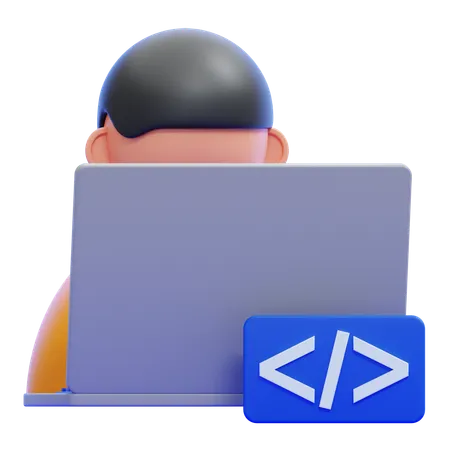 Developer  3D Icon