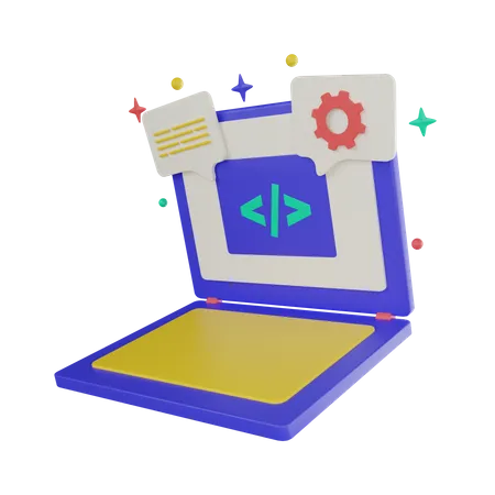 Developer  3D Icon