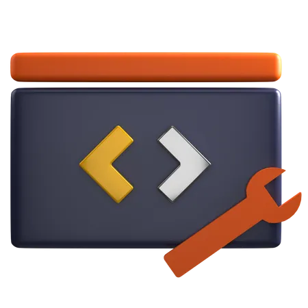 Developer Option  3D Icon