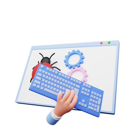 Developer solving error  3D Icon