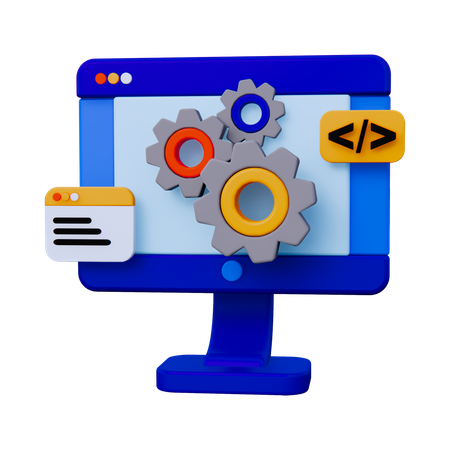 Development  3D Icon