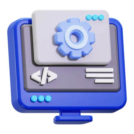 Development  3D Icon