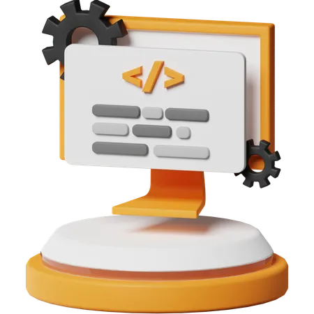 Development  3D Icon