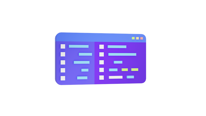 Development code  3D Icon