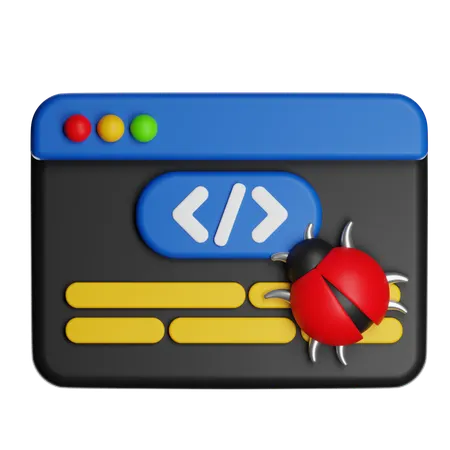 Development Code Editor  3D Icon
