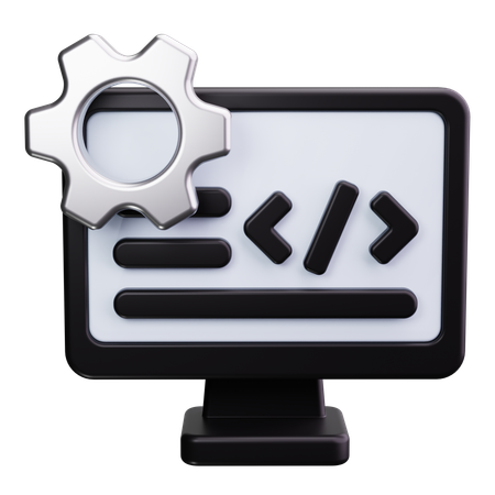 Development Environment  3D Icon