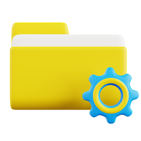 Development Folder  3D Icon