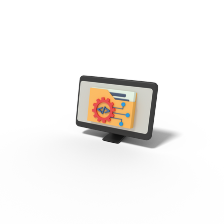 Development Folder  3D Icon